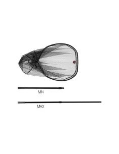 Delphin OMEGA 250cm 80x70cm 2 Teile Gummiertes Netz Raubfisch Kescher XXL Predator Net-Tackle & Co-JJ-Fishing 2