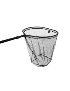 Delphin OMEGA 250cm 80x70cm 2 Teile Gummiertes Netz Raubfisch Kescher XXL Predator Net-Tackle & Co-JJ-Fishing