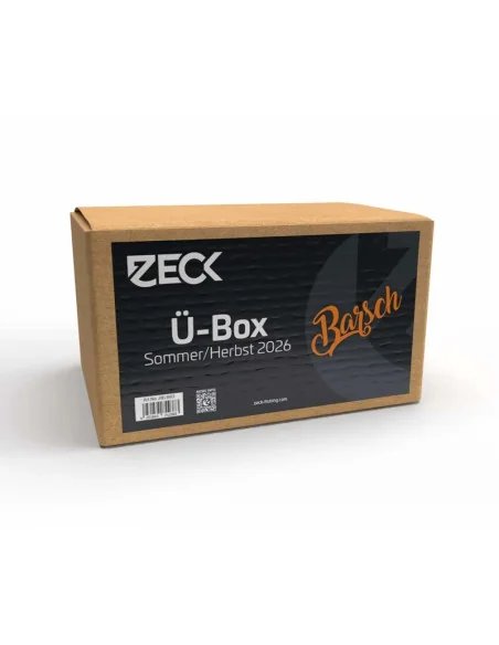 Zeck Fishing Ü-Box Barsch Sommer & Herbst 2026 Wert € 80,55 Überraschungsbox für Barschangler-Köder-JJ-Fishing