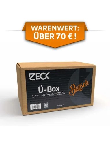 Zeck Fishing Ü-Box Barsch Sommer & Herbst 2026 Wert € 80,55 Überraschungsbox für Barschangler-Köder-JJ-Fishing