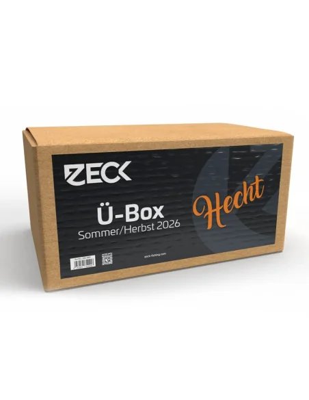 Zeck Fishing Ü-Box Hecht Sommer & Herbst 2026 Wert € 75,65 Überraschungsbox für Barschangler-Köder-JJ-Fishing