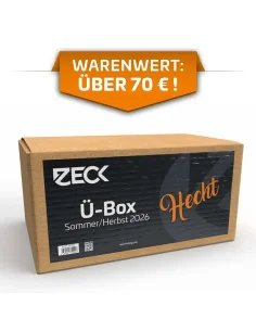 Zeck Fishing Ü-Box Hecht Sommer & Herbst 2026 Wert € 75,65 Überraschungsbox für Barschangler-Köder-JJ-Fishing 2
