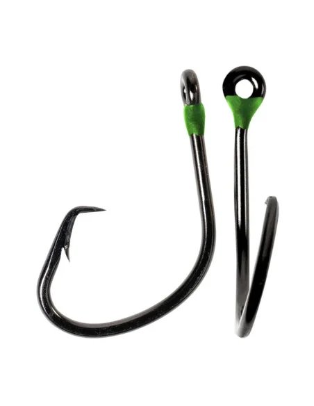 Zeck Wels Circle Striker S 4 Stück Stabiler Kreishaken zum Wallerangeln Cat Hook-Hook & Co-JJ-Fishing