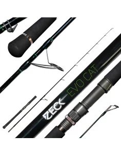 Zeck Cat Evo Cat Spin 217cm 100g Wels Spinnrute Raubfischrute Prämium-Spinnruten-JJ-Fishing