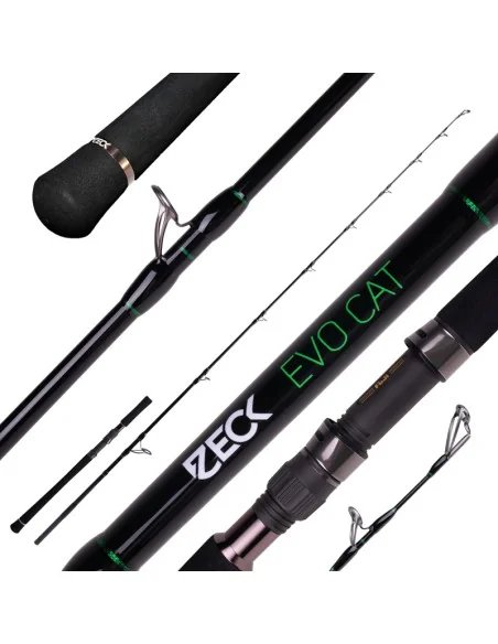Zeck Cat Evo Cat Vertic 190cm 180g Vertical Wels Angelrute Spinnrute Prämium-Spinnruten-JJ-Fishing