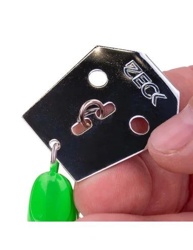 Zeck Cat Bladed Cat Jig 30g XL-Blade Silver Shadow Wels Spinn Köder-Blinker / Spinnköder-JJ-Fishing