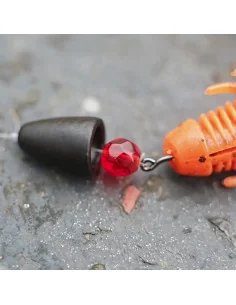 Zeck Fishing Faceted Glass Bead Red 8mm 10 Stück Texas Rig Glas Perlen Rot-Endtackle-JJ-Fishing 2