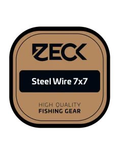 Zeck Fishing 7x7 Perch Steel Wire 5kg 1,5m Ultra Soft Stahlvorfach Reflektionsarm Raubfischvorfach Spinnfischen-Vorfächer-JJ-...