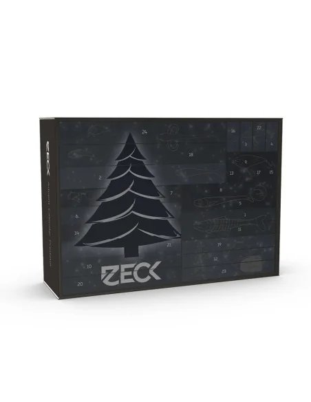 Zeck Fishing Adventskalender Raubfisch 2026 Weihnachten Spinnfischen-Blinker / Spinnköder-JJ-Fishing
