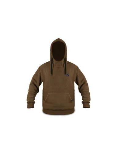 Delphin YOG! S Hoody Teddy-Fleece Bärenfell Sweatshirt Angelgewand Karpfen-Bekleidung-JJ-Fishing