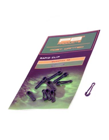 PB Products Rapid Clip 10 pieces-Swivels-JJ-Fishing