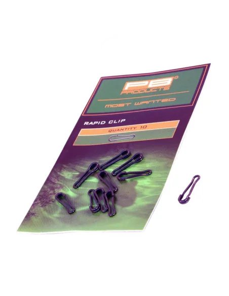 PB Products Rapid Clip 10 pieces-Swivels-JJ-Fishing