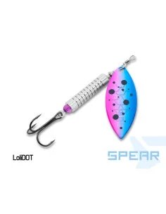 Delphin SPEAR 6,2g LoliDOT Größe 1 Spinner Raubfisch Köder Spinnköder-Blinker / Spinnköder-JJ-Fishing