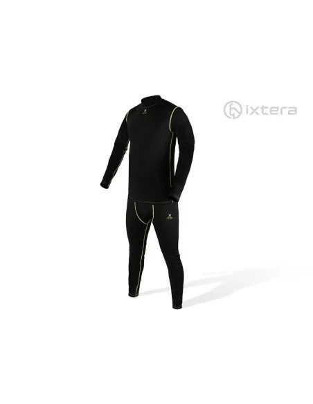 Delphin Ixtera UltraX XXL Thermoset Oberteil & Unterteil Thermo Angelbekleidung Black Edition-Bekleidung-JJ-Fishing