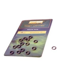 PB Products Round Ring 15 Stück Ø4mm-Vorfachmaterial & Montage-Zubehör-JJ-Fishing