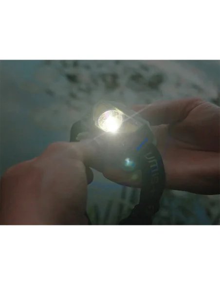 Delphin LUMIS 3W 220lm Stirnlampe Kopfelampe Weiß & Grün Licht mit Akku Extra Hell-Startseite-JJ-Fishing