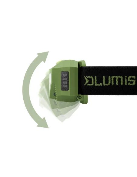 Delphin LUMIS 3W 220lm Stirnlampe Kopfelampe Weiß & Grün Licht mit Akku Extra Hell-Startseite-JJ-Fishing