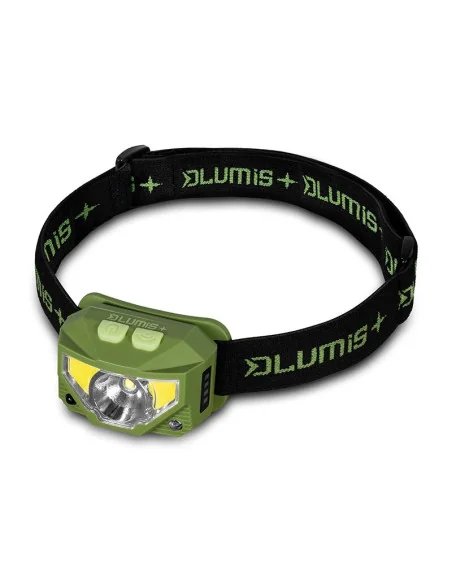 Delphin LUMIS 3W 220lm Stirnlampe Kopfelampe Weiß & Grün Licht mit Akku Extra Hell-Startseite-JJ-Fishing