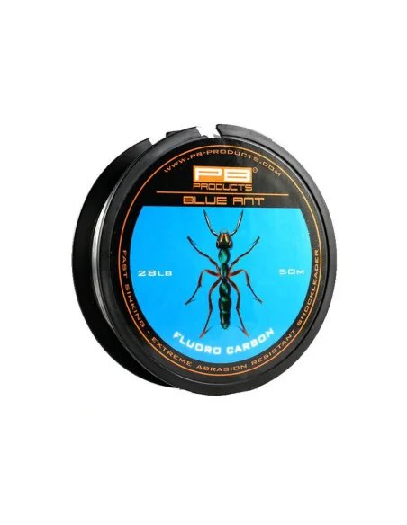 PB Products Blue Ant 28lb 50m Fluoro Carbon-Schnüre-JJ-Fishing