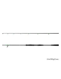 Delphin MonstaX 210cm 150g 2 Teile Wels Spinnrute Angelrute Hecht Rute Raubfisch-Ruten-JJ-Fishing 2