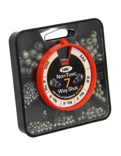 NGT 7-Way Non Toxic Split Shot Set-Blei-JJ-Fishing