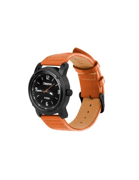 Delphin Armbanduhr WISIA Analog Watch Angler Uhr-Masken, Handschuhe & Co-JJ-Fishing