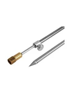 Delphin Steel Telescopic Bankstick 60-100cm Edelstahl-Rod Pod´s, Banksticks & Buzzerbars-JJ-Fishing