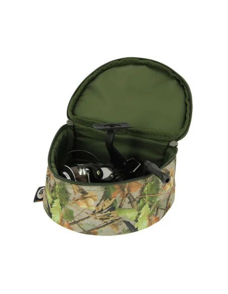 NGT Deluxe Camo Reel Case (108-C) Rollentasche-Zubehörtaschen-JJ-Fishing