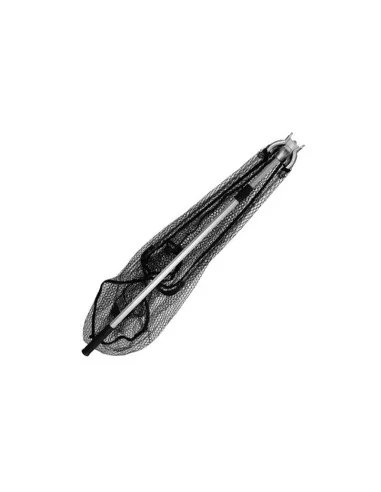 Delphin Kescher Metall V-Block Gummiertes Netz 60x60cm 200cm Klappbar-Tackle & Co-JJ-Fishing