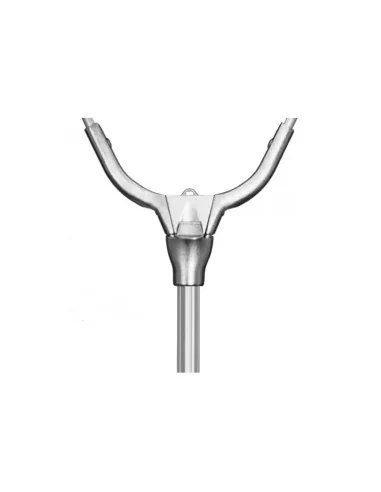 Delphin Kescher Metall V-Block Gummiertes Netz 70x70cm Klappbar-Kescher & Kescherzubehör-JJ-Fishing