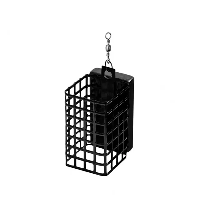 Delphin ECO Futterkorb ohne Blei - 26x26x44mm, 25g-Futterkörbe & Bleie-JJ-Fishing