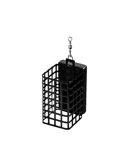 Delphin ECO Futterkorb ohne Blei - 26x26x44mm, 25g-Futterkörbe & Bleie-JJ-Fishing