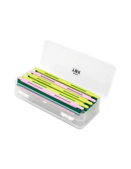 Delphin TBX Duo 185-5P EVA - Box, 185x85x50mm Tackle Box-Tackle Boxen-JJ-Fishing