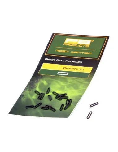 PB Products Bungy Rig Oval Rings - 20 Stück-Startseite-JJ-Fishing