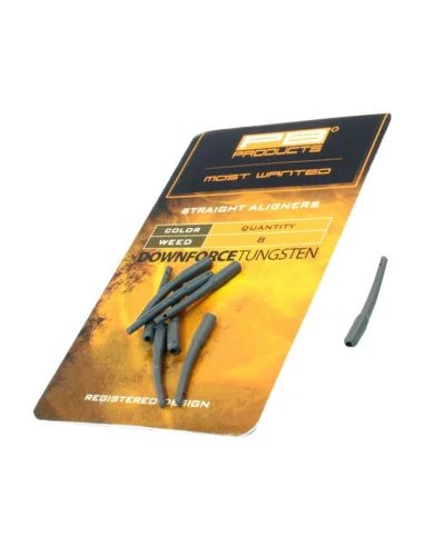 PB Products DT Straight Aligners - Weed, 8 Stück-Endtackle-JJ-Fishing