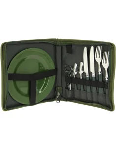 NGT Day Cutlery Plus Set Besteckset für 2 Personen Camping Karpfenangeln-Outdoor Cooking-JJ-Fishing
