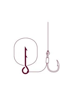 Delphin Stinger - Köderdorn, Schwarz, 10 Stück, 15mm-Stopper & Baitscrews-JJ-Fishing 2