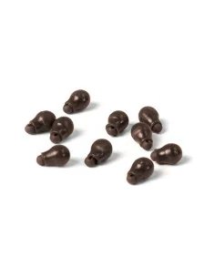 Delphin Q-Method Quick Change Beads - Braun 10 Stück Größe: S-Endtackle-JJ-Fishing