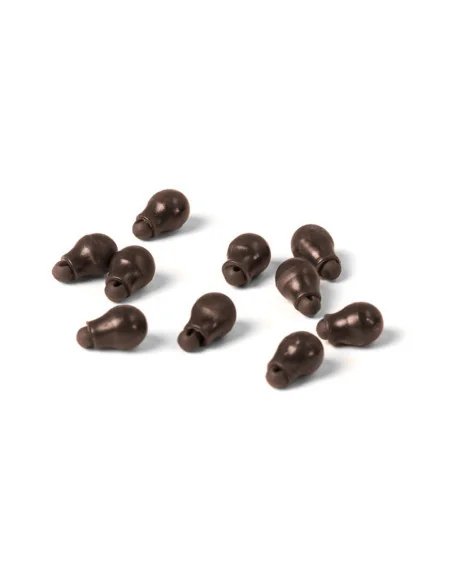 Delphin Q-Method Quick Change Beads - Braun 10 Stück Größe: S-Endtackle-JJ-Fishing