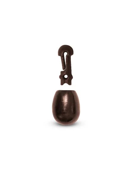 Delphin Q-Method Quick Change Beads - Braun 10 Stück Größe: S-Endtackle-JJ-Fishing