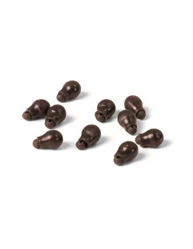 Delphin Q-Method Quick Change Beads - Braun 10 Stück Größe: SS-Endtackle-JJ-Fishing