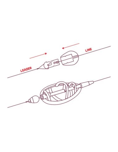 Delphin Q-Method Quick Change Beads - Braun 10 pieces Size: SS-Endtackle-JJ-Fishing