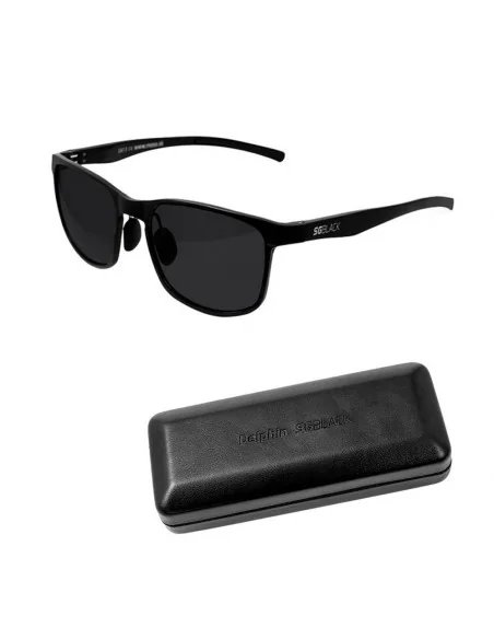 Delphin Polarized Sunglasse SG Black Black Lenses Polaroid Sonnenbrille-Polaroid Brillen & Zubehör-JJ-Fishing