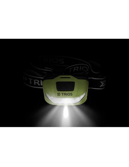 Delphin Head Lamp TRIOS Kopflampe mit Weiß- und Rotlicht-Beleuchtung-JJ-Fishing