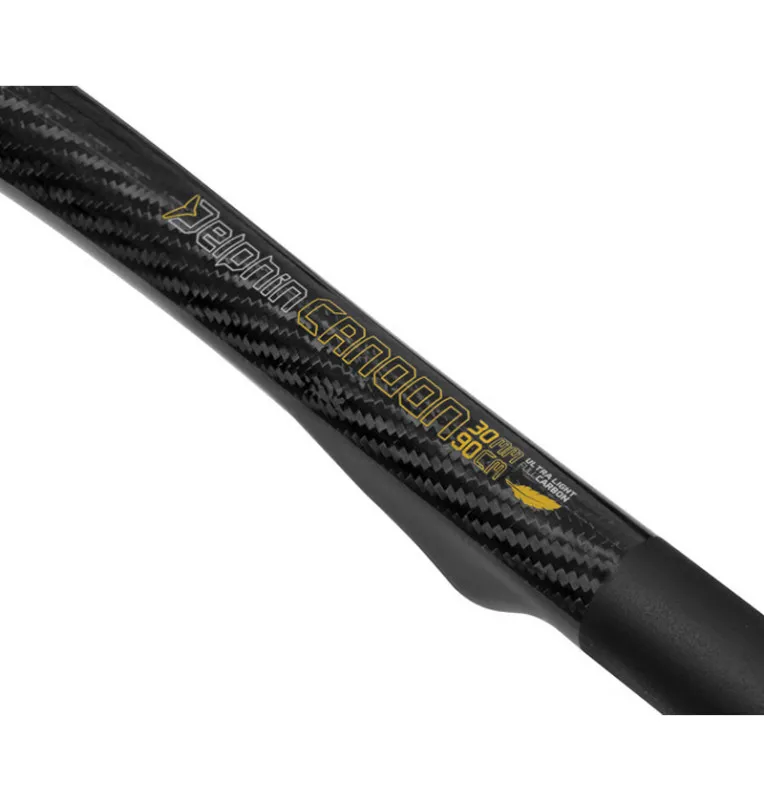 Delphin Carbon Throwing Stick 30mm Canoon UL Boiliewurfrohr 90cm mit Transporttasche-Boiliewurfrohre & Futterschleudern-JJ-Fi...
