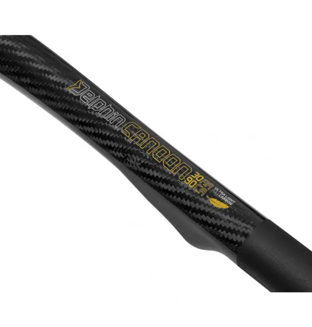 Delphin Carbon Throwing Stick 30mm Canoon UL Boiliewurfrohr 90cm mit Transporttasche-Boiliewurfrohre & Futterschleudern-JJ-Fi...