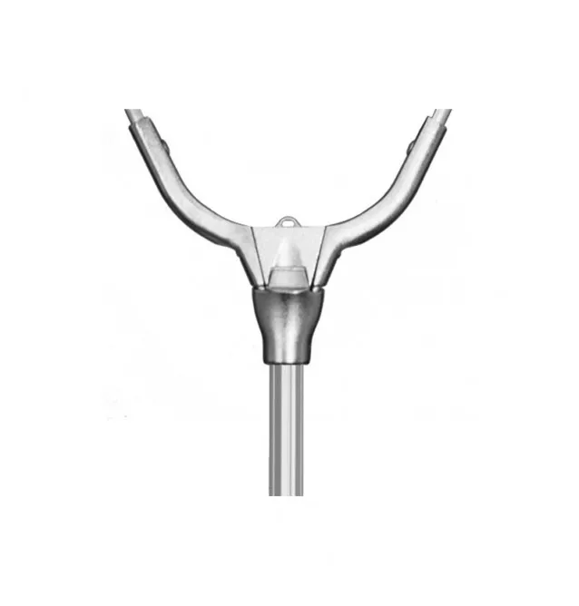 Delphin Kescher mit Metall V-Block gummiertes Netz 60x60cm klappbar-Tackle & Co-JJ-Fishing