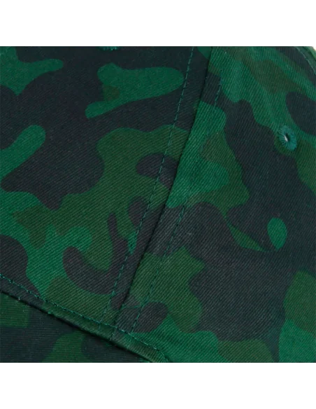 NGT Green Camo Cap LED, Kappe mit eingebauter LED Beleuchtung-Kappen & Hauben-JJ-Fishing