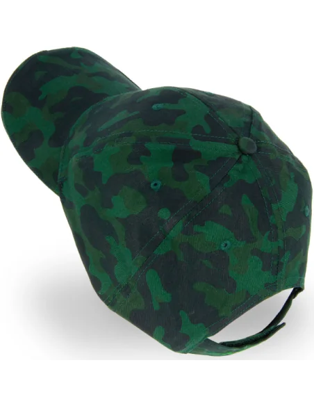 NGT Green Camo Cap LED, cap with built-in LED lighting-Caps & hoods-JJ-Fishing