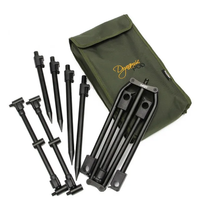 NGT Dynamic Pod 3 Rod Compact Rod Pod-Rod Pod's, Banksticks & Buzzerbars-JJ-Fishing